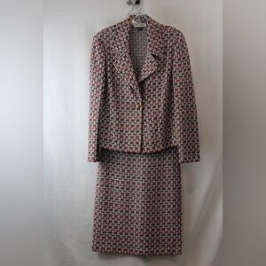 St. John dress suit set with blazer